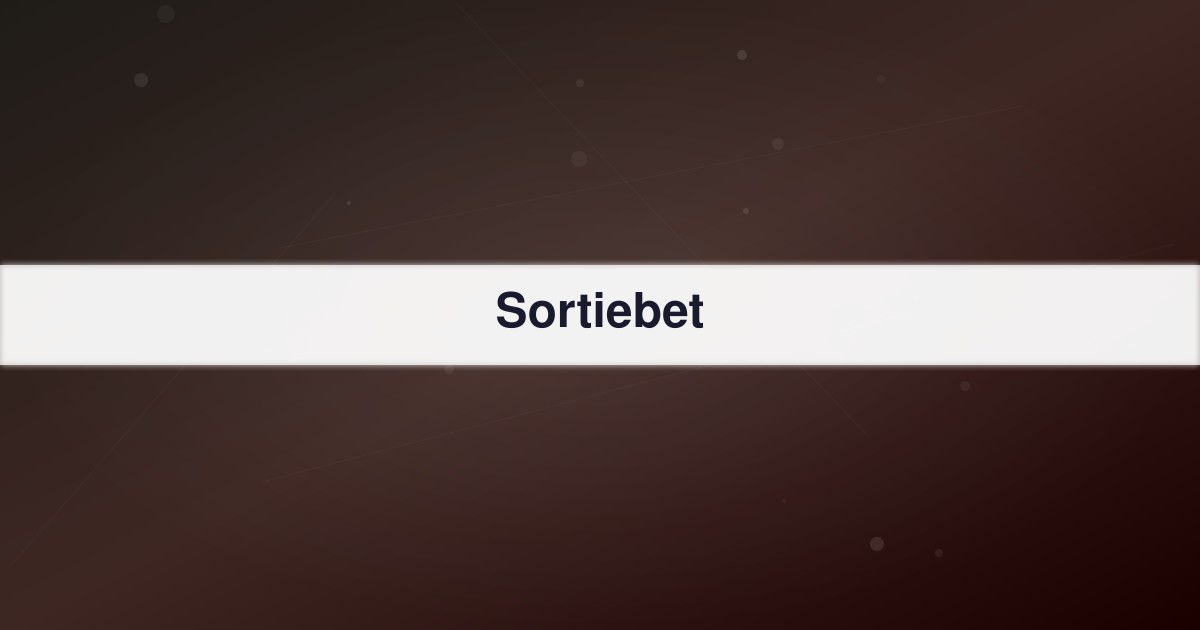 Sortiebet